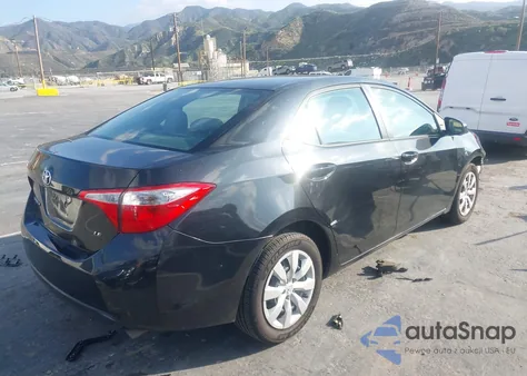 2014 Toyota Corolla Le from USA, damaged, VIN 5YFBURHE4EP111066